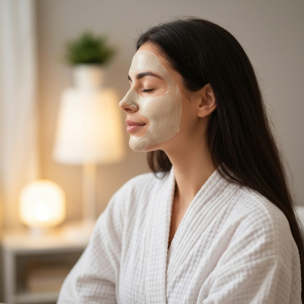 Mascarilla facial relajante